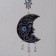 Suspension from the evil eye "Month and hand of Fatima" 7.5x27 cm