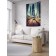 Decorative panel with photo printing "The speed of the megalopolis", vertical, size 100x150 cm