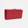 Women's wallet on magnets, red color
