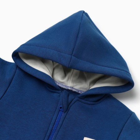 Комбинезон с капюшоном Крошка Я Blueberry р. 80-86, синий-3