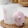 Smooth glass, 3 compartments, with a lid of 1.5 l, color mix