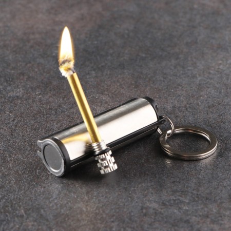Eternal match "Silva" Tourist 6.5 cm, with a ring