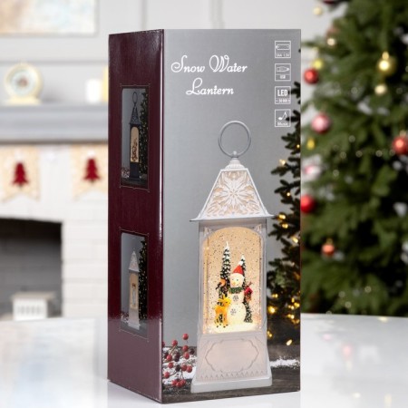 LED figure “New Year's Eve”, 28.4x10.4x10.4 cm, music, aah3, usb, glow warm white-6