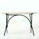 Garden table Laksi 120 x 62 x 75 cm, base pipe 20 x 20 x 0.7 mm