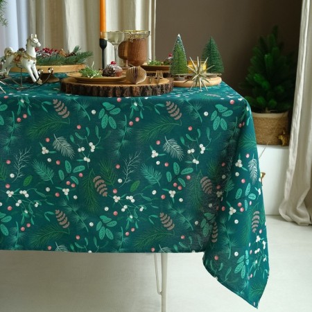 Tables NEEDLAS 149x110 +/- 3cm, 100% cotton, mobbled 164 g/m2