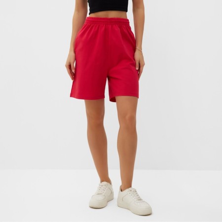 Women's shorts, fuchsia color, size 50