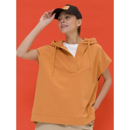 Feminine hoodies, size 44, amber color