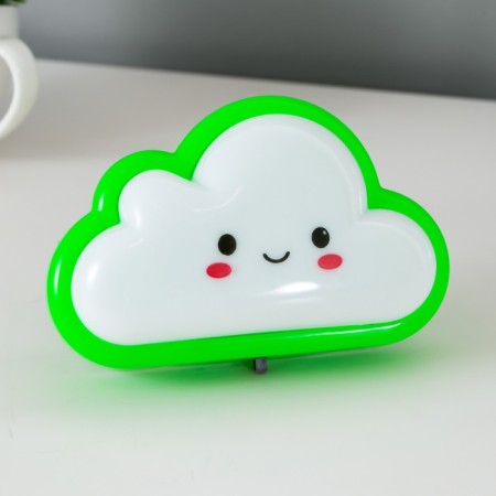 Night Plastic LED "Cloud" mix 8x8x2.5 cm Risalux-1