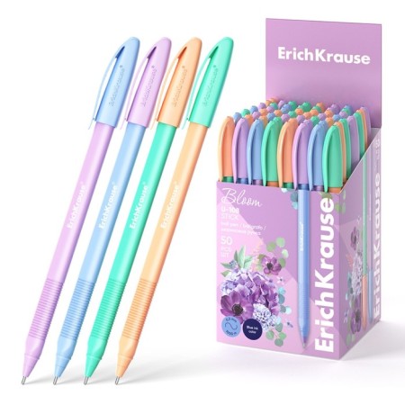 Ballic handle, Erichkrause, U-108 Stick "Pastel Bloom" Knot 1.0 mm color Blue Blue