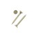 Universal yellow self -tapping screws 2.5x20, 200 pcs
