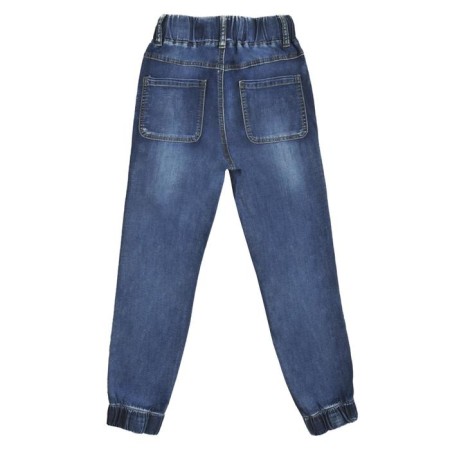 Jeans for boys, height 128 cm, blue color-3