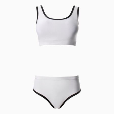 Separate swimsuit, white color, size 46-6