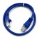 Buro UTP 4 pairs CAT5E CCA Molded 0.5m Blue RJ-45 (M) -RJ-45 (M)
