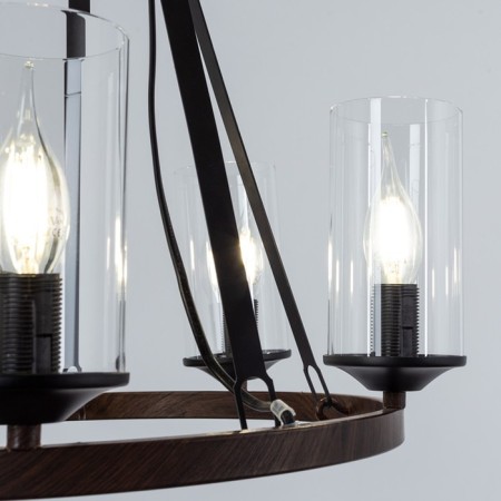 Dalim 47 cm chandelier, D 47 cm, 5x60W E14-2