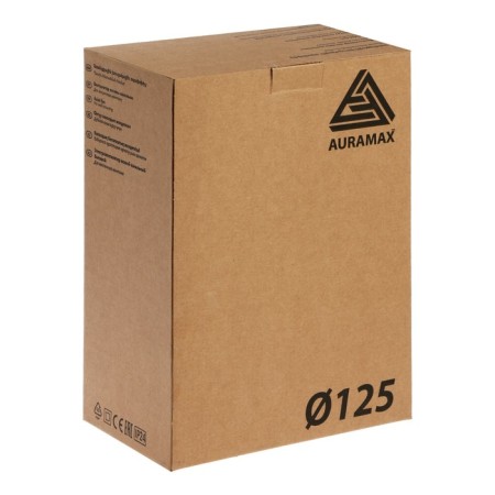 Exhaust Auramax fan in 5s, 253x183 mm, D = 125 mm, 220 V, 16 W, 36 dB-7