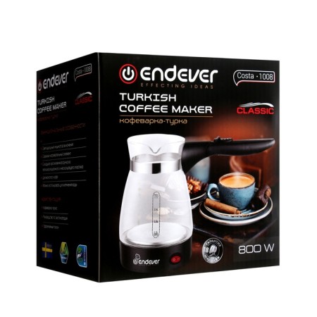 Electric Turkish Ender Costa-1008, 800 watts, 0.5 l, black-4