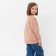 Bombber Children's minku beige color, height 116 cm
