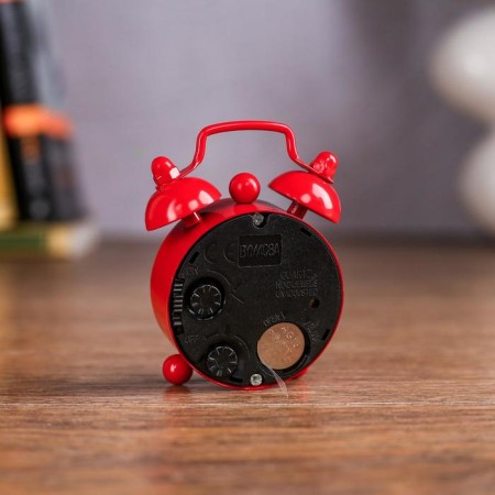 An alarm clock "I love you", d-4 cm, red-4