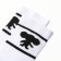 CAFTAN socks Cheburashka r. 41-44 (27-29 cm) white