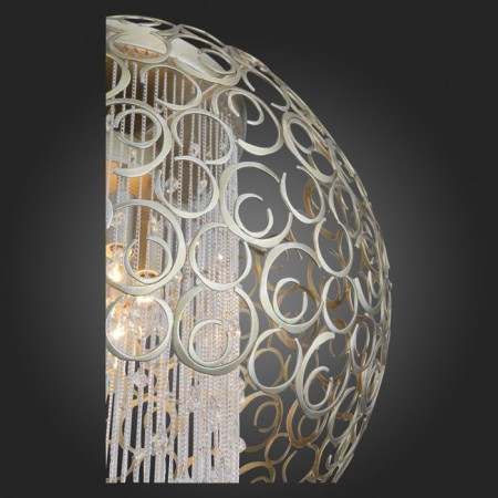 Ceiling Ceiling ST LUCE. SL1101.202.06. Dolcima. 6x40 watts, E14, 58x58x30 cm, Shampan-7