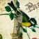 Key of the "bird on the flower" 27x22 cm