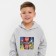 Autobots sweatshirt, transformers, height 98-104, color gray color