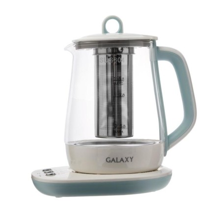 Electric kettle Galaxy Gl 0591, glass, 1200 watts, 1.5 l, backlight, quarrel, blue-3