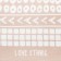 Towel kitchen shade Love Ethnic, 35x60 cm, 100% cotton, 160g/m2