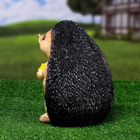 Garden figure "Hedgehog with apple" 26cm-3