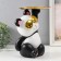 Souvenir Polstone "Panda with a gold stand" 22.5x17x25.2 cm