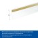 Vallendic holder Self -adhesive, DBR39, 100 mm., Color transparent