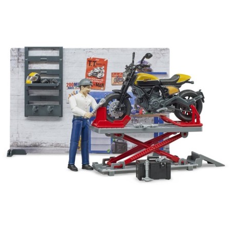 Game set repair set with yellow ducati-3