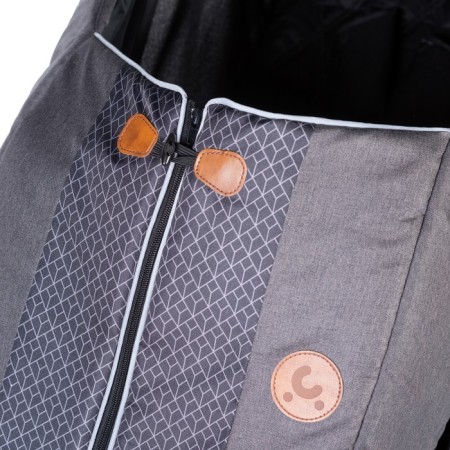 Walking stroller Acarto Antero, Black color-10