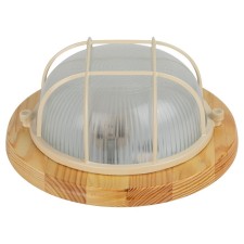 Lamp Era NBO 03-60-012 with a lattice, E27, 60W, 220x220x92 mm, IP54