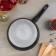 Hope pan, d = 24 cm, h = 7.4 cm, removable handle, anti -stick coating, black color black