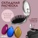 Massage comb “mother -of -pearl”, folding, with a mirror, 5.5 × 8.5 cm, color mix
