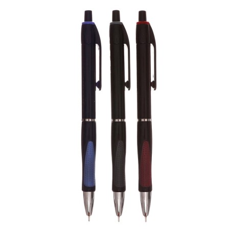A set of ballpoint pens 36 pieces, 0.5 mm, automatic Vinson, oil rod, with a rubber holder-1