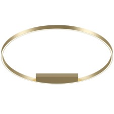 Светильник потолочный Maytoni MOD058CL-L65BSK, LED, 59Вт, 100х100х3,5 см, 2210Лм, цвет латунь