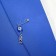 Pin-dalisman "Fulfillment of desires", fish, 2.2 cm, white-blue color in silver