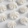Meringues of Sugar white Konfinetta for decor of cupcakes, cake, cakes and drinks, 30 g.