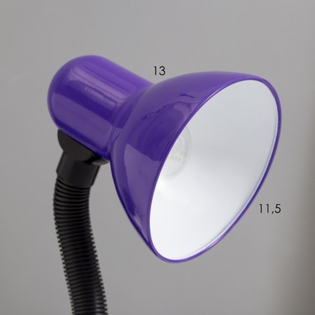 Table lamp E27, with off. On the clamp (220V) purple (108V)-7