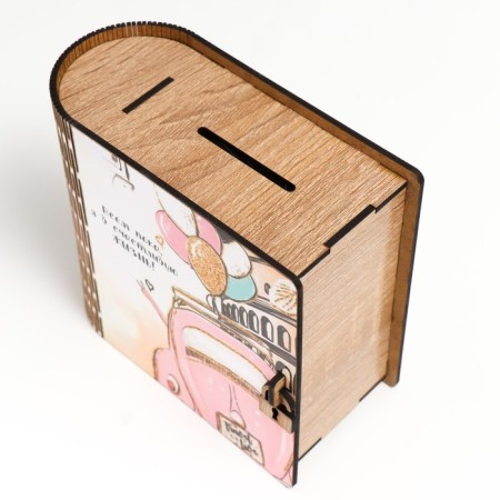 Pig a case-book "Leaving" 14x14 cm-4