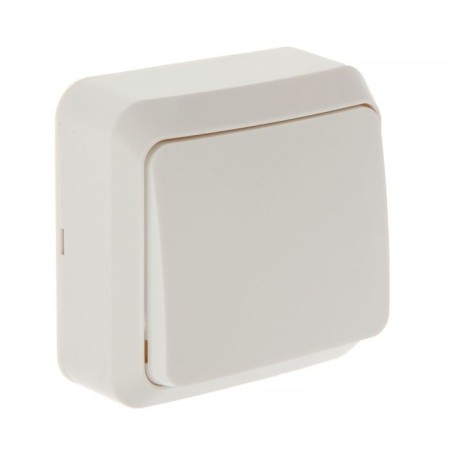Smartbuy switch "Jupiter", 10 A, 1 key, external, white