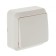 Smartbuy switch "Jupiter", 10 A, 1 key, external, white