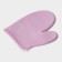 Mittens for the hot share "Ribris", silicone, 22 × 17 cm, pink color