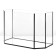 Aquarium "Panoramic" without a lid, 50 liters, 56 x 26 x 36 cm