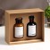 Gift set: diffuser 120 ml, aromatic candle, 120 gr, English pear and freesia