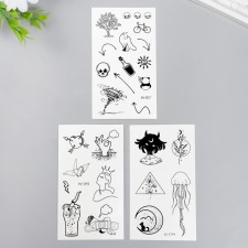 Tattoo on the body color phosphorus 