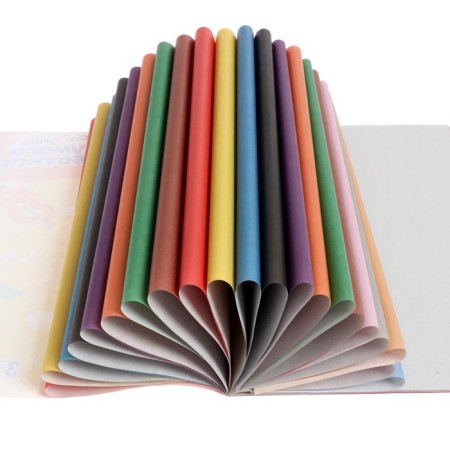 Colored paper A4, 48 sheets, 24 colors Calligrata, newspaper, on bracket-3