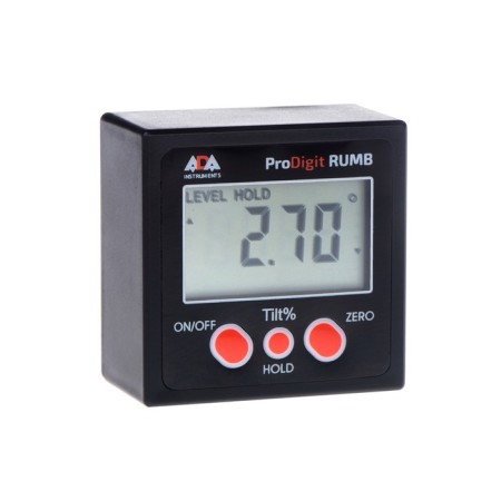 Digital level/ADA Pro-Digit Rumb A00481, magnetic, 4x90 °, resolution 0.05 °, 9V